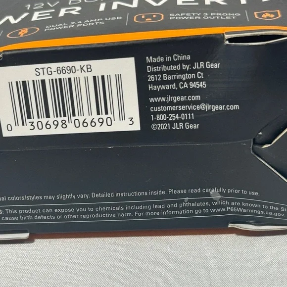 Smart Gear 12V DC/ 150 Watt Power Inverter Compact Portable NEW in Box - Picture 9 of 9